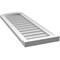 Ekena Millwork Arch Top Surface Mount PVC Gable Vent: Functional, w/ 2"W x 2"P Brickmould Sill Frame, 14"W x 40"H GVPAR14X4003SF - alternate 5